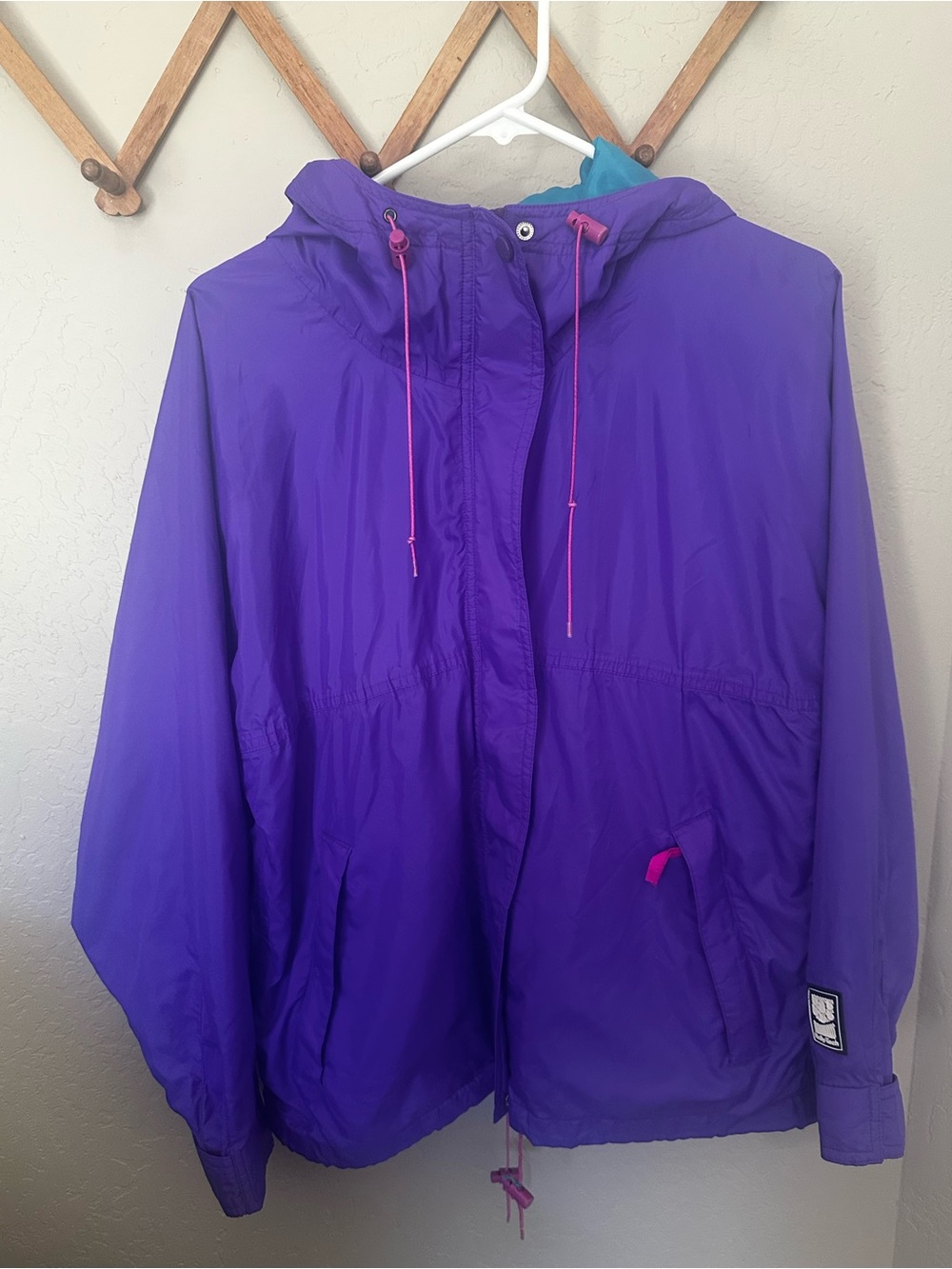 Vintage Helly-Tech Purple Shell Jacket - Helly-Tech Logo 90’s Small